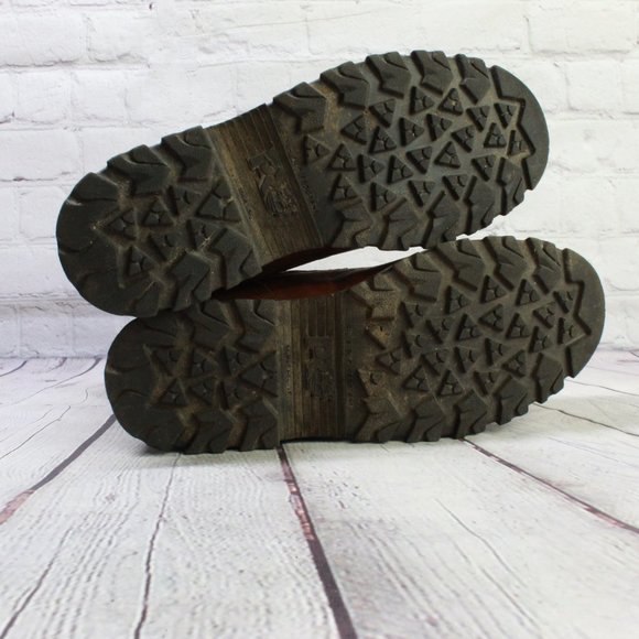 Timberland Pro 95570 Brown Leather Steel Toe Rugged Work Boots Size 10 Wide - Picture 9 of 9